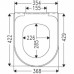 O.novo - Villeroy & Boch 9M38S101 - Prill-laud, vaikselt sulguv