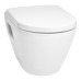 Grohe Solido - seinale kinnitatava WC komplekt + Bau Ceramic WC ja prill-laud softclose, Skate Cosmopolitan nupuga, kroom 39186000