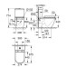 Grohe Euro Ceramic põranda-WC komplekt loputuskastiga + SoftClose prill-laud, Alpine White 39462000