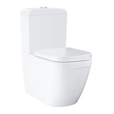 Grohe Euro Ceramic põranda-WC komplekt loputuskastiga + SoftClose prill-laud, Alpine White 39462000