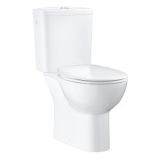 Grohe Bau Ceramic põranda-WC komplekt loputuskastiga + SoftClose prill-laud, Alpine White 39347000