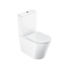 Ravak - WC-pott SoftClose prill-laud, Vario väljalaskega, külgmise veeühendusega, RimOff, valge X01872