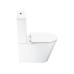 Ravak - WC-pott SoftClose prill-laud, Vario väljalaskega, külgmise veeühendusega, RimOff, valge X01872