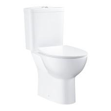 Grohe Bau Ceramic - WC-poti komplekt loputuskasti + prill-laud softclose, DualFlush, alpine valge 39942000