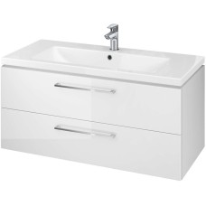 Cersanit Komplekt 890 LARA COMO 100 valge (kapp + valamu) S801-191-DSM