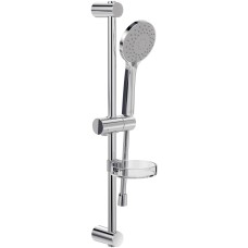 Villeroy&Boch Universal Showers - Dušikomplekt: käsidušš, käepide ja voolik, 3 pihustamisrežiimi, kroom TVS10900400061
