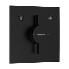 Hansgrohe DuoTurn E - peidetud segisti, matt must 75417670