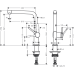 Hansgrohe M54 - Talis köögisegisti, roostevaba teras 72840800