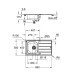 Grohe valamukomplekt K200 ja segisti BauEdge, roostevaba teras 31562SD1