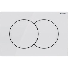 Geberit Delta01 loputusplaat, valge 115.107.11.1