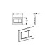 Geberit Sigma20 loputusplaat, kroom 115.883.KH.1
