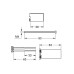 Pikenduskomplekt Grohe Rapido Smartbox, 25mm, Grohe 14048000