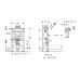 Geberit Duofix element seinapealsele WC-potile 111.003.00.2