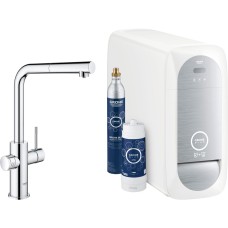 Grohe Blue Home - Valamu segisti Connected, jahutusüksuse ja filtrifunktsiooniga, kroom 31539000
