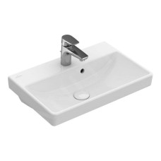 Villeroy&Boch Avento valamu 55x37 cm, ülevooluava, 1 ava, Alpine White 4A005501