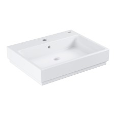 Grohe Cube Ceramic - ülevooluga valamu, 60x49 cm, PureGuard, alpivalge 3947700H