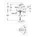 Grohe BauEdge - Basin mixer, chrome 23330000