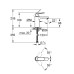 Grohe Eurosmart Cosmopolitan - Basin mixer, chrome 23327000