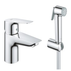 Grohe Start Edge - Basin tap with bidet shower, chrome 23773001