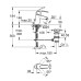 Grohe Eurosmart - Single-lever basin mixer S, with pop-up waste, chrome 33265002