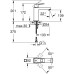 Grohe Eurocube - Basin mixer, chrome 23446000