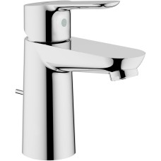 Grohe BauEdge - Basin mixer with pop-up waste, chrome 23356000