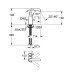 Grohe Essence - Basin mixer, chrome 23463001