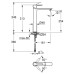 Grohe Lineare - High-rise basin tap, chrome 23405001