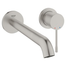 Grohe Essence - Concealed basin mixer L, 2-hole installation, supersteel 19967DC1