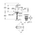 Grohe Eurosmart Cosmopolitan - Basin mixer with Push-Open waste, chrome 23926000