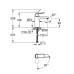 Grohe Eurosmart Cosmopolitan - Single-lever basin mixer ES, chrome 2339800E