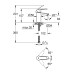 Grohe Eurostyle Cosmopolitan - Single-lever basin mixer, chrome 3246820E