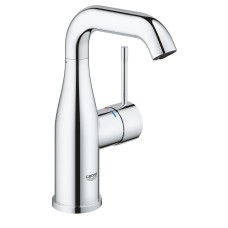 Grohe Essence - Single-lever basin mixer with pop-up waste, chrome 23798001