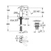 Grohe Essence - Single-lever basin mixer with pop-up waste, chrome 23798001