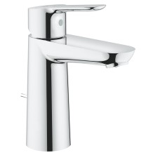 Grohe BauEdge - Basin mixer with pop-up waste, chrome 23759000