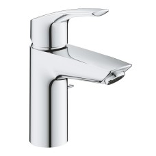 Grohe Eurosmart - Basin mixer tap with pop-up waste, cold start, chrome 32926003