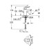 Grohe BauLoop - Basin mixer, chrome 32854000