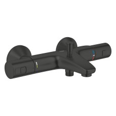 Grohe QuickFix Precision Start - Thermostatic bath shower mixer, matte black 345982430