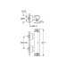 Grohe Grohtherm 2000 - Thermostatic shower mixer, chrome 34169001