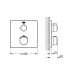 Grohe Grohtherm - Concealed thermostatic shower mixer, chrome 24078000