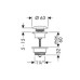 Waste sets - Hansgrohe 50100670